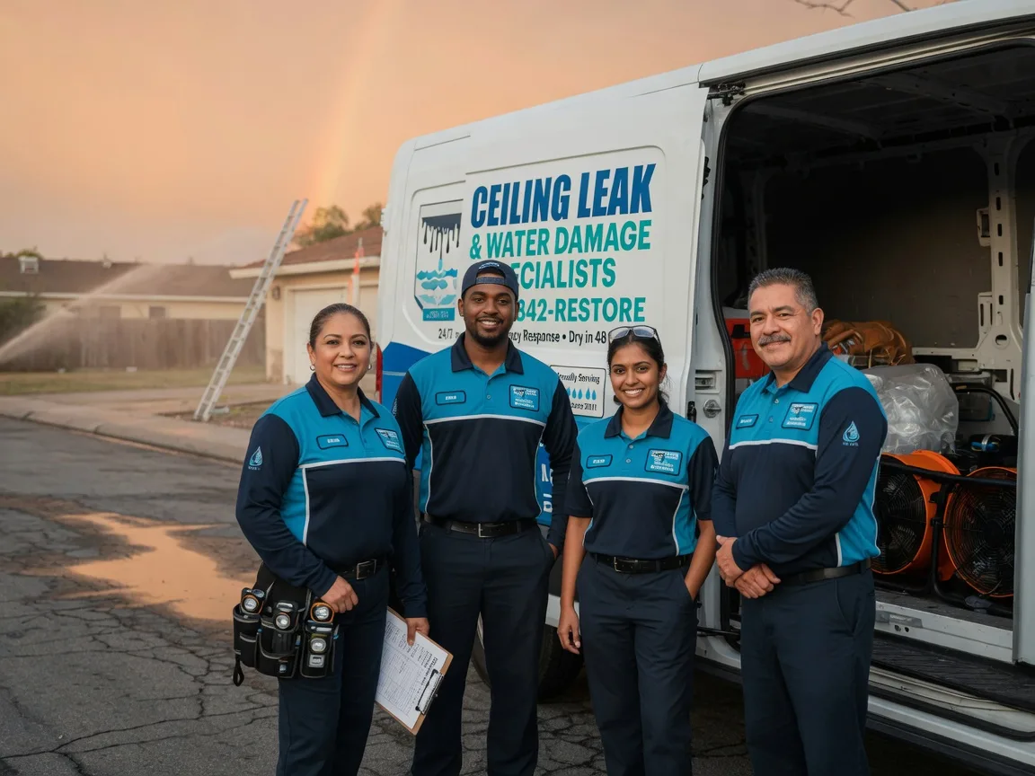 Ceiling Leak Cleanup company in Winton, MN