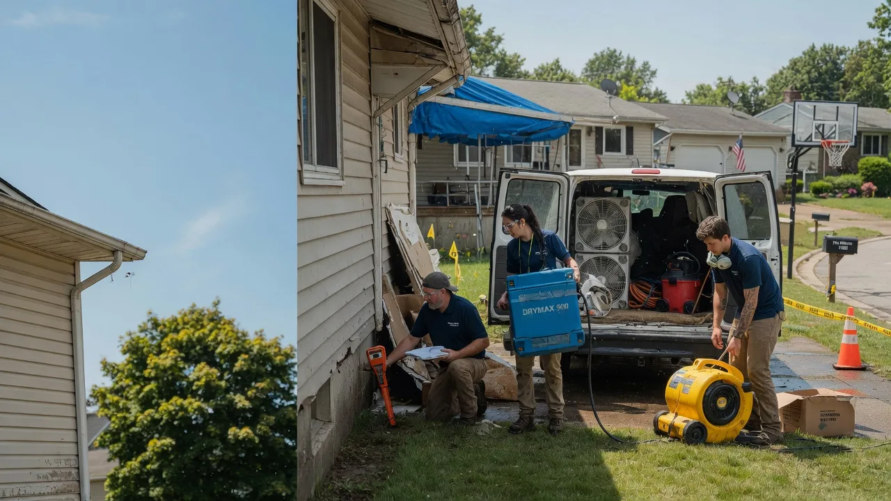 Ceiling Leak Cleanup in Winton, MN near me